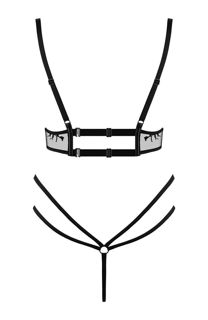 Blonde & wetlook bodysuit lingeri - Londynn - COAX Copenhagen