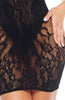 Sexet sort lingeri kjole