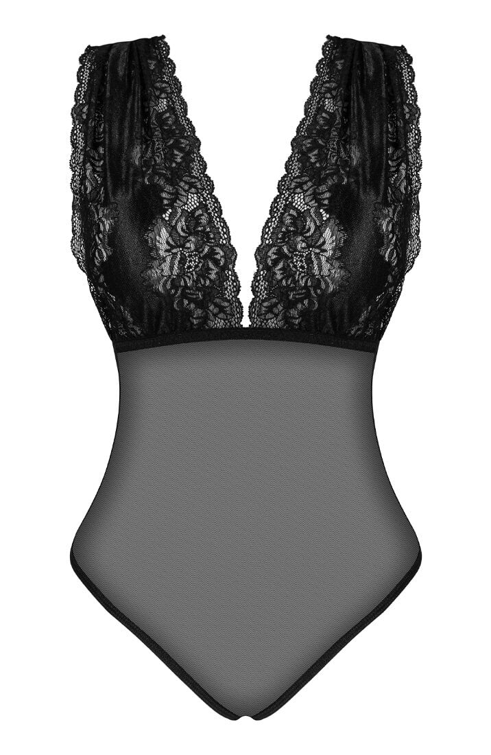 Sort bodysuit lingeri - Veronica - COAX Copenhagen