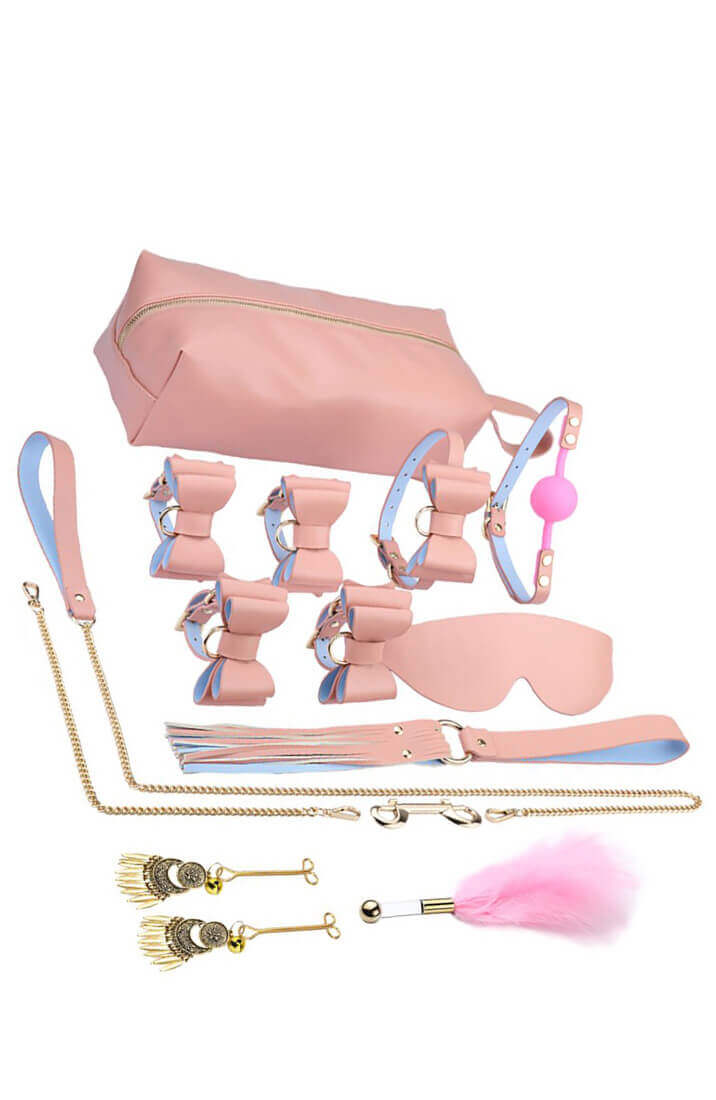 BDSM Butterfly Kit 10 dele - Lyserød - COAX Copenhagen