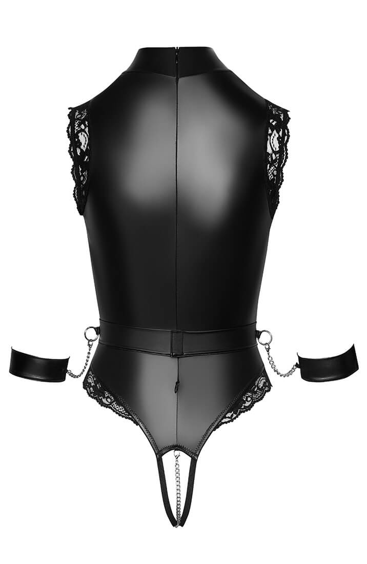 Open-cup bondage bodysuit med restraints - Power Exchange - COAX Copenhagen
