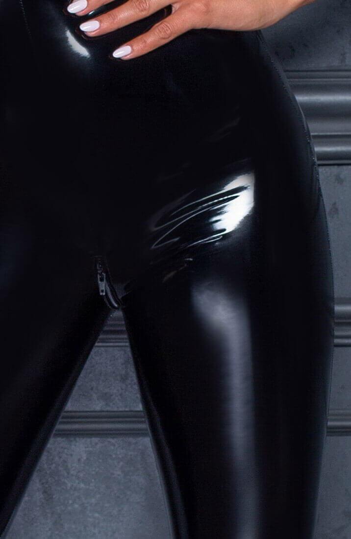 PVC catsuit med åben ryg - Anticipating - COAX Copenhagen