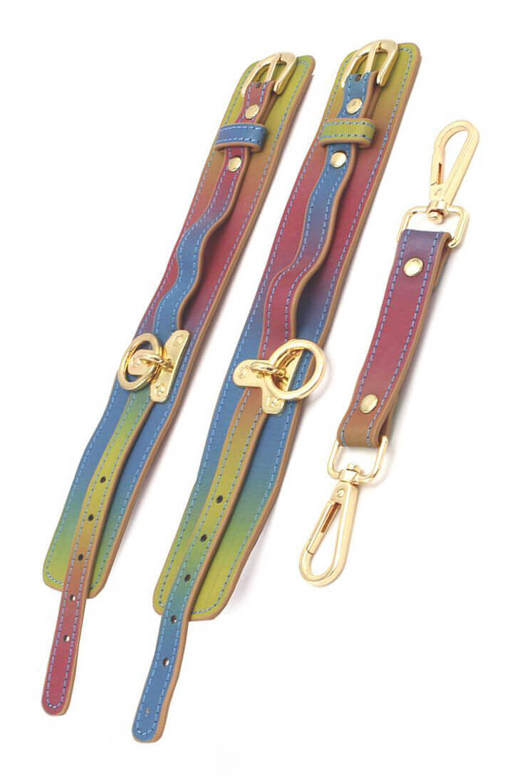 Regnbue ankelcuffs - COAX Copenhagen