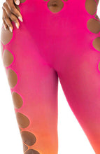 Indlæs billede til gallerivisning Pink Ombre bodystocking lingeri