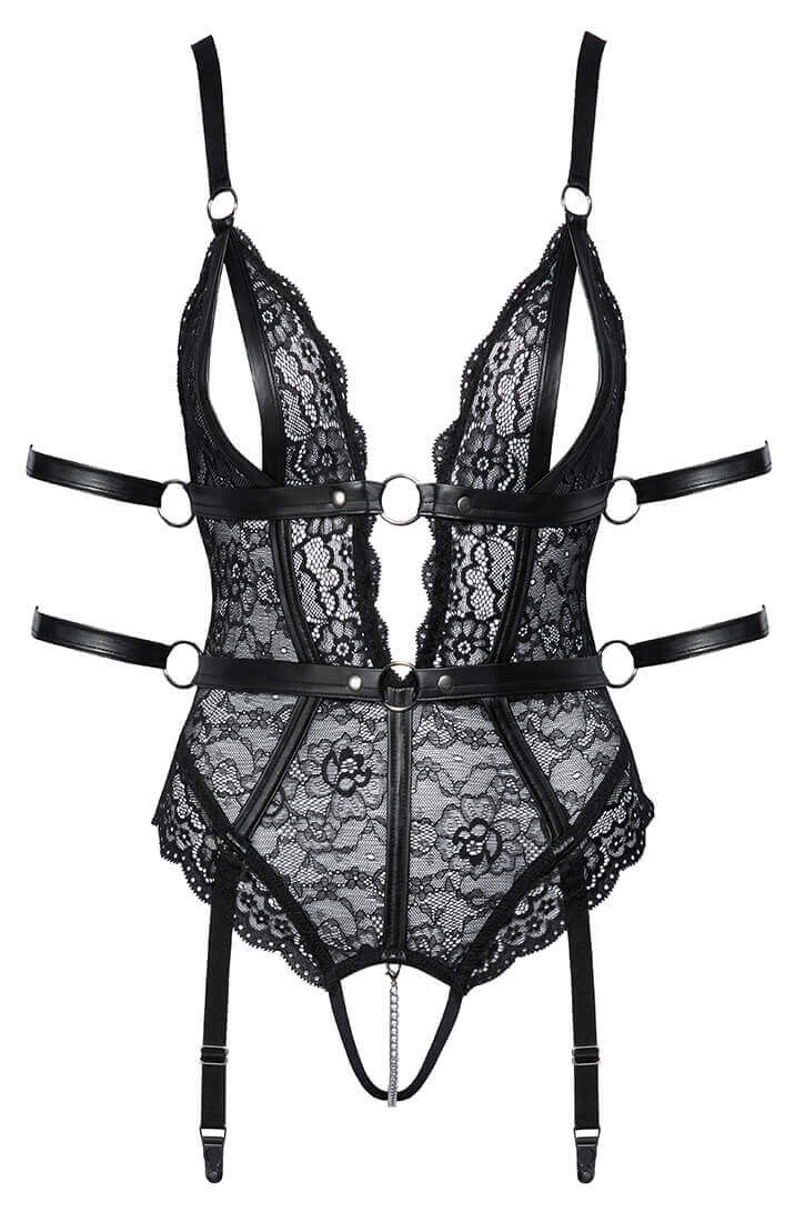 Soft bondage blonde bodysuit med restraints - Mutual Satisfaction - COAX Copenhagen