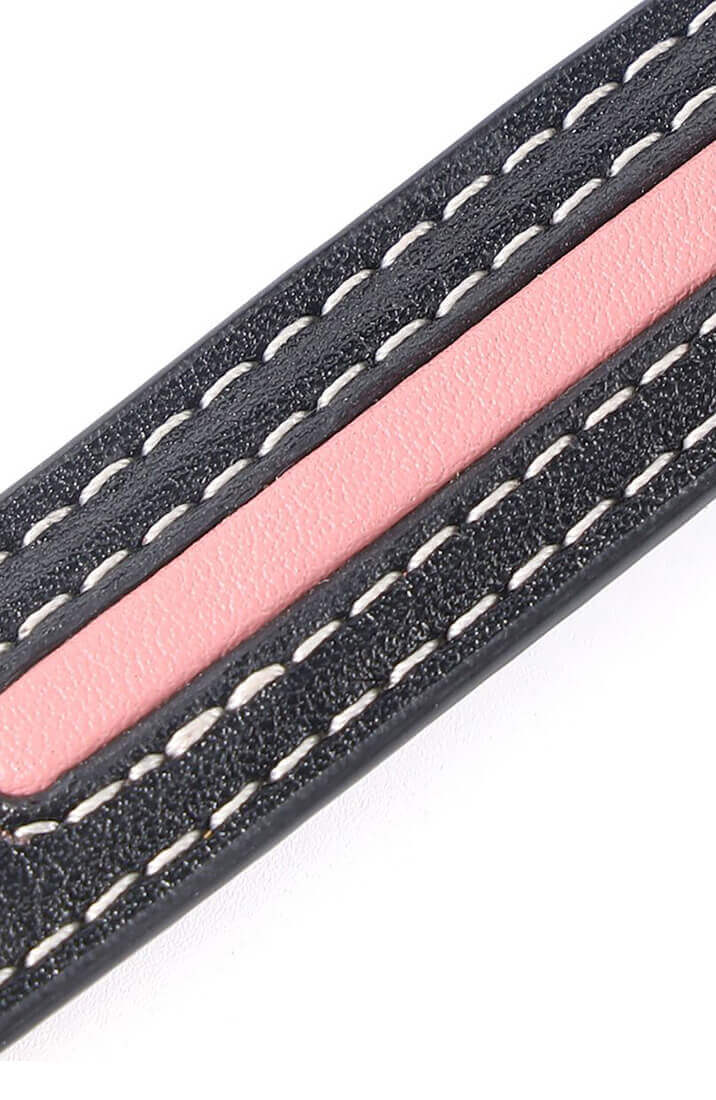 Sort faux læder butterfly choker & snor - COAX Copenhagen