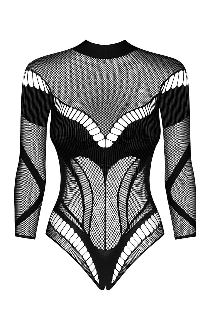 Langærmet bundløs bodysuit - Suit Up! - COAX Copenhagen