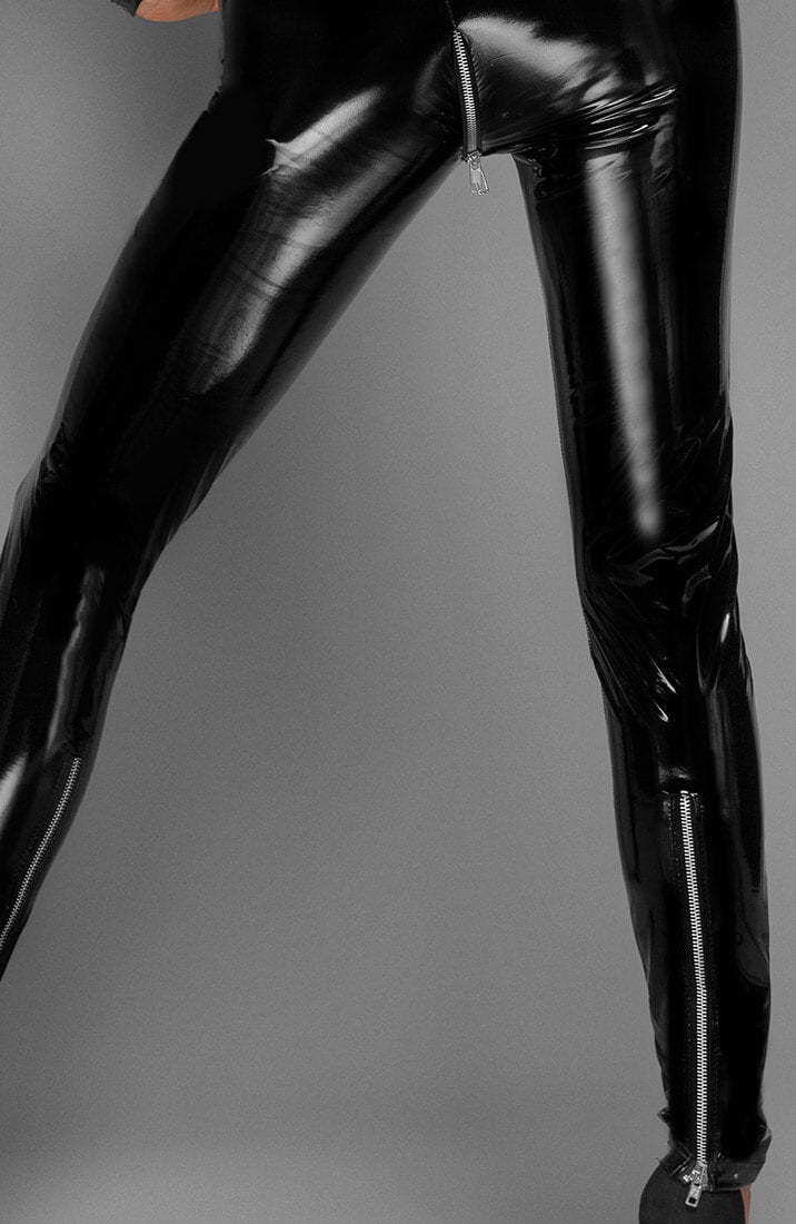 PVC catsuit med 3-way metal lynlås - UnChained - COAX Copenhagen