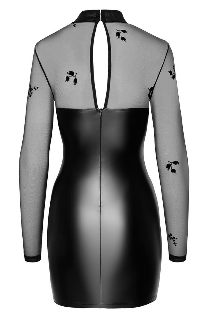 Wetlook X Nylon bodycon kjole - Lustful Glow - COAX Copenhagen