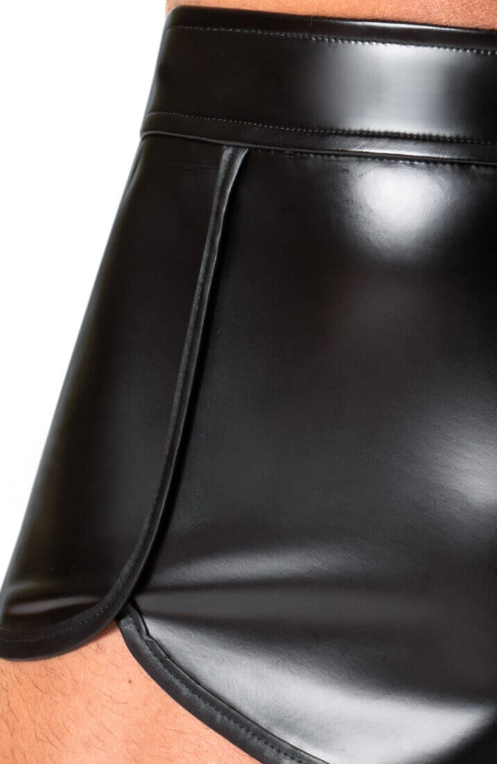 Sorte wetlook boxershorts - Steel Temptation - COAX Copenhagen