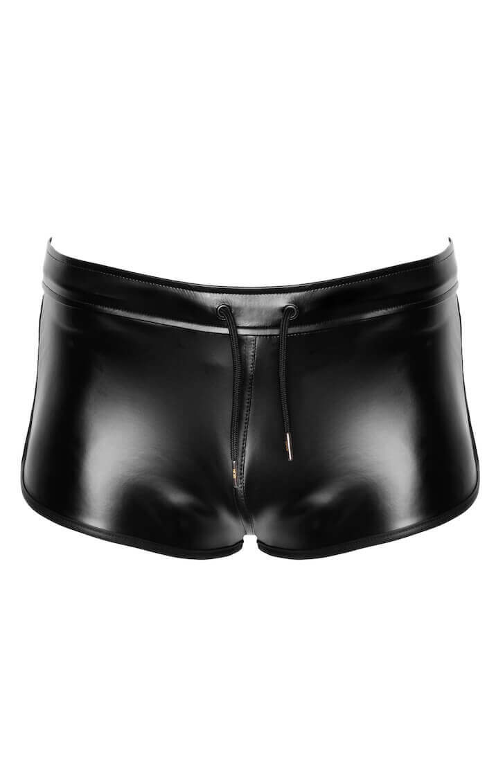 Sorte wetlook boxershorts - Steel Temptation - COAX Copenhagen