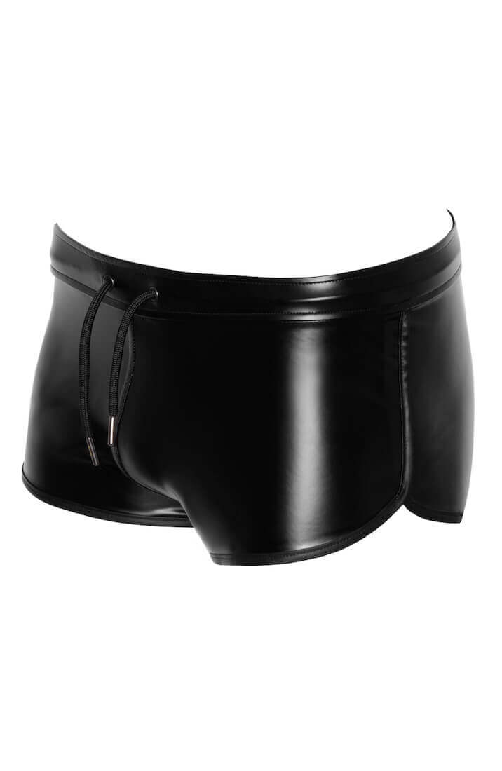 Sorte wetlook boxershorts - Steel Temptation - COAX Copenhagen