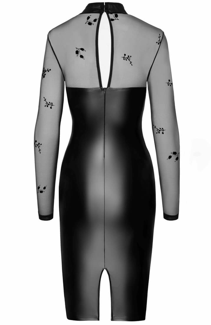 Wetlook X Nylon pencil kjole - Symphony Of Desire - COAX Copenhagen