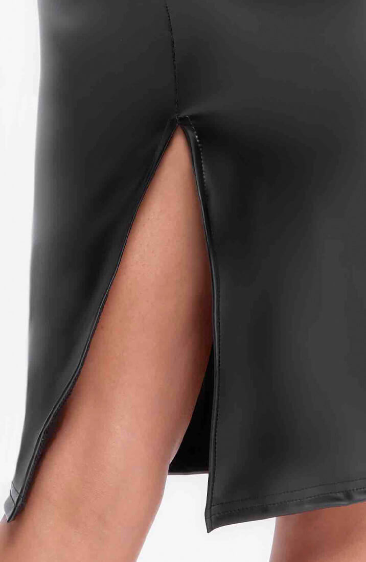 Wetlook X Nylon pencil kjole - Symphony Of Desire - COAX Copenhagen