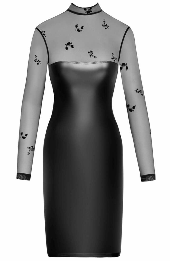 Wetlook X Nylon pencil kjole - Symphony Of Desire - COAX Copenhagen
