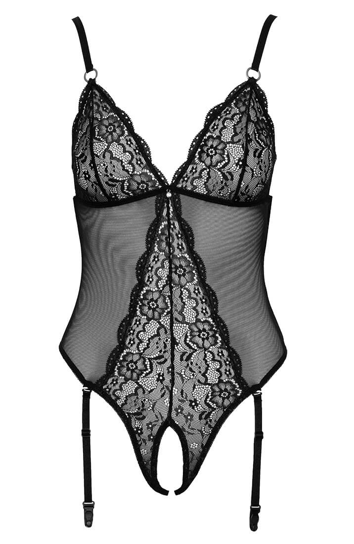 Sort bundløs bodysuit - Bedroom Boo - COAX Copenhagen