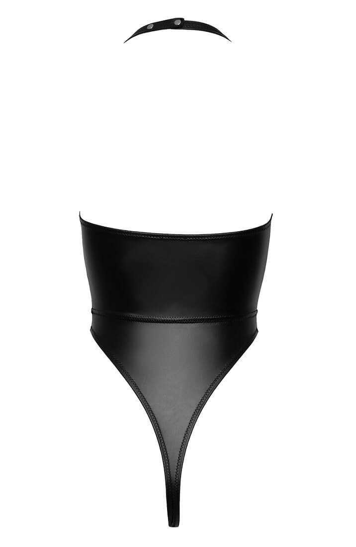 Deep-V wetlook bodysuit - Invitation Only - COAX Copenhagen