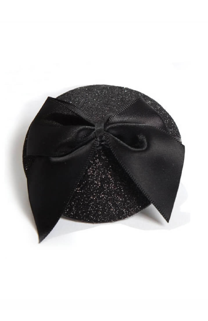 Sorte glimmer Burlesque nipple stickers - COAX Copenhagen