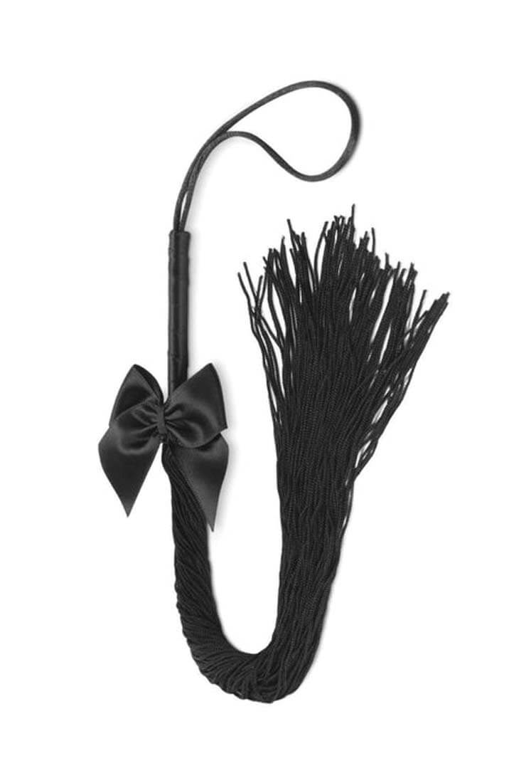 Sort frynse pisk - Lilly Fringe Whip - COAX Copenhagen
