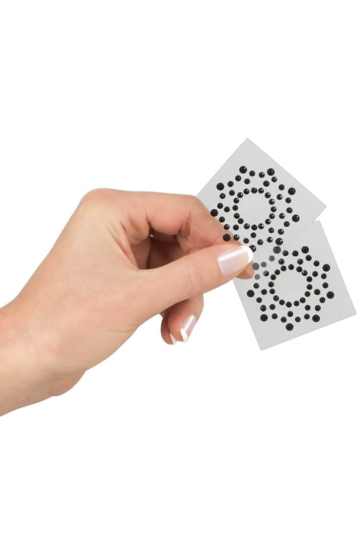 Sorte similisten nipple stickers - COAX Copenhagen