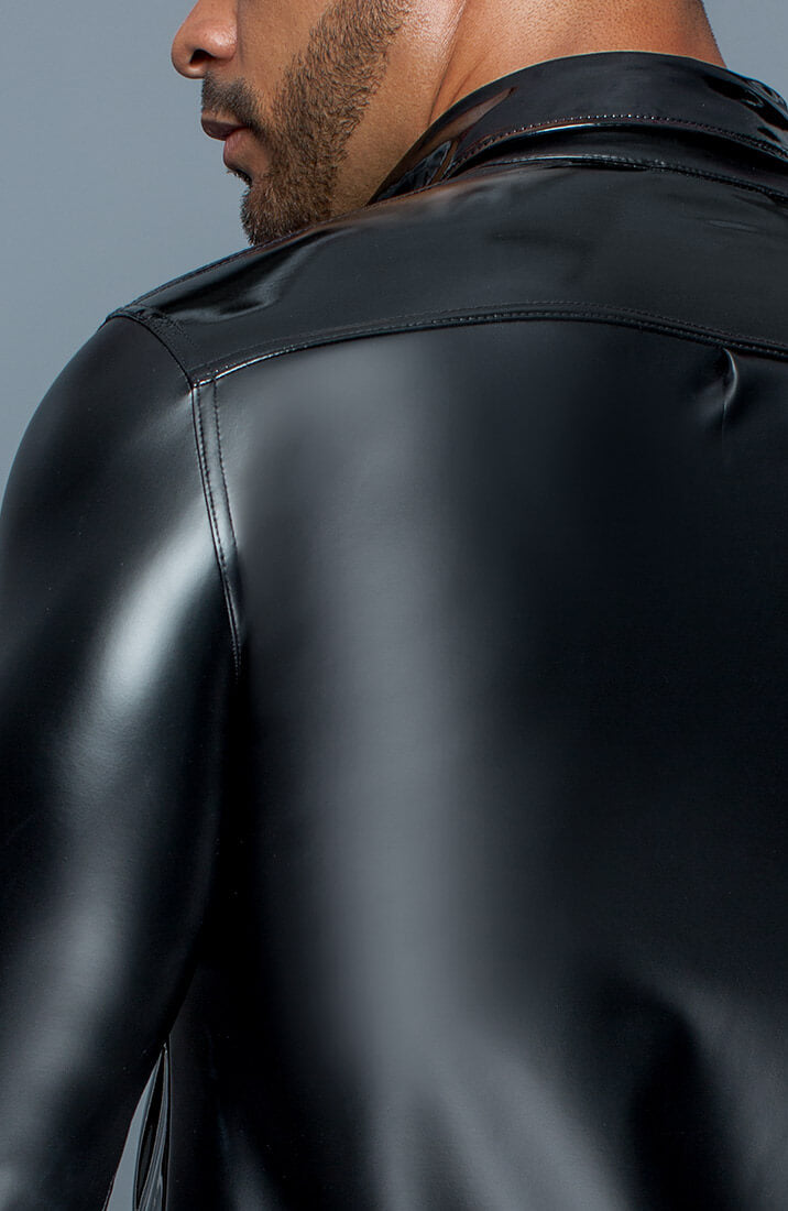 Wetlook & PVC skjorte - The Master - COAX Copenhagen