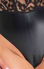 Indlæs billede til gallerivisning Blonde X wetlook bodysuit