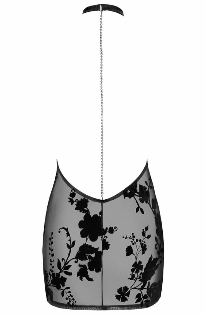 Mini nylon kjole med waterfall udskæring - Sensual Maneuvers - COAX Copenhagen