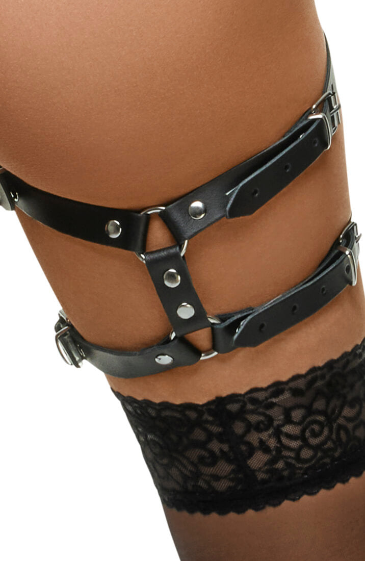 Sort læder body harness - New Beginnings - COAX Copenhagen