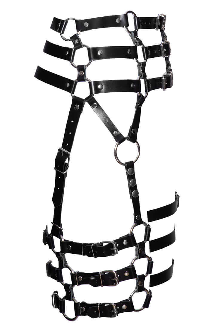 Sexet harness med justering i både talje og lår