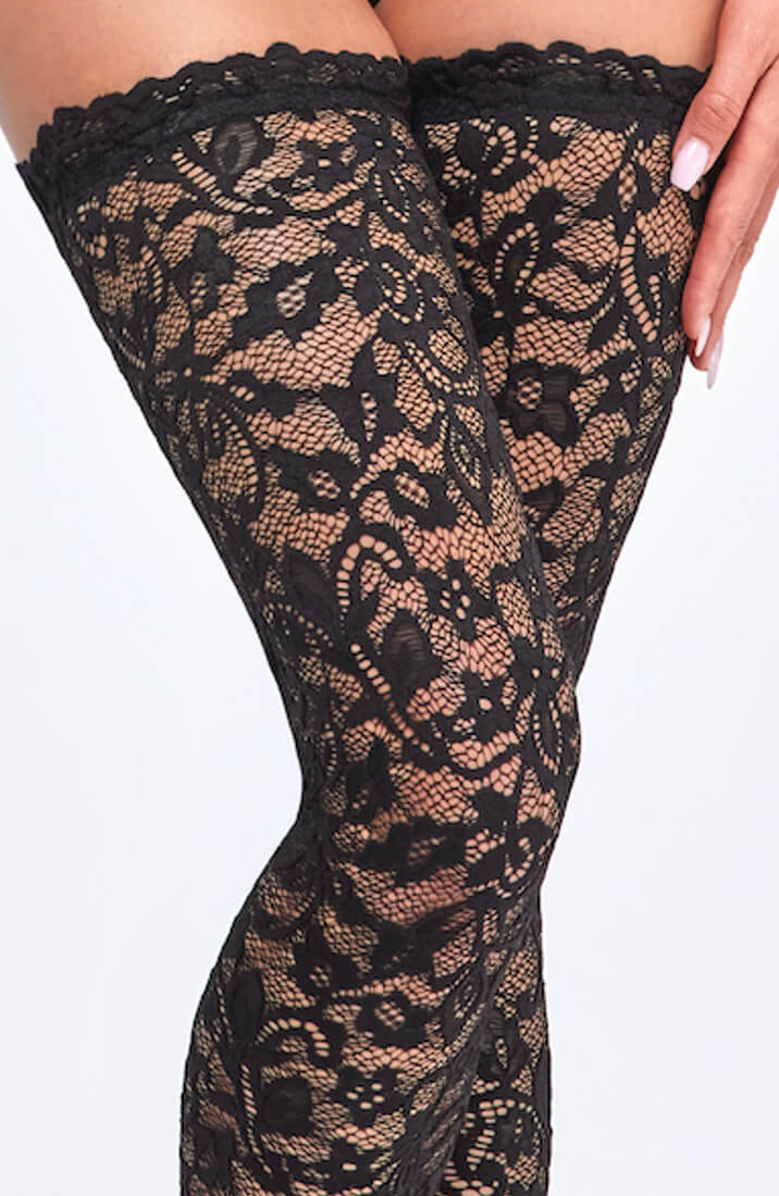 Blonde thigh high strømper - Intrigued? - COAX Copenhagen