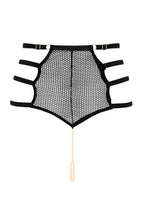 Indlæs billede til gallerivisning Højtaljet trusse med dobbelt perlesnor - London High Waist Brief - COAX Copenhagen
