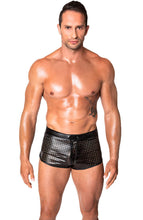 Indlæs billede til gallerivisning Laser-cut wetlook boxershorts - Lustful Conqueror - COAX Copenhagen