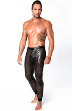 Indlæs billede til gallerivisning Laser-cut wetlook tregging bukser - The Master’s Grip - COAX Copenhagen