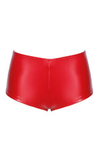 Indlæs billede til gallerivisning Røde wetlook hotpants - The Heat of Passion - COAX Copenhagen