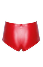 Indlæs billede til gallerivisning Røde wetlook hotpants - The Heat of Passion - COAX Copenhagen