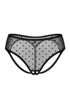 Indlæs billede til gallerivisning Sexet bundløs brief trusse i prikket design