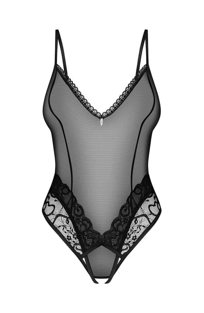 Sort bundløs bodysuit - Pure Affection - COAX Copenhagen