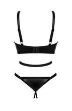 Indlæs billede til gallerivisning Sexet sort bundløs cut-out bodysuit