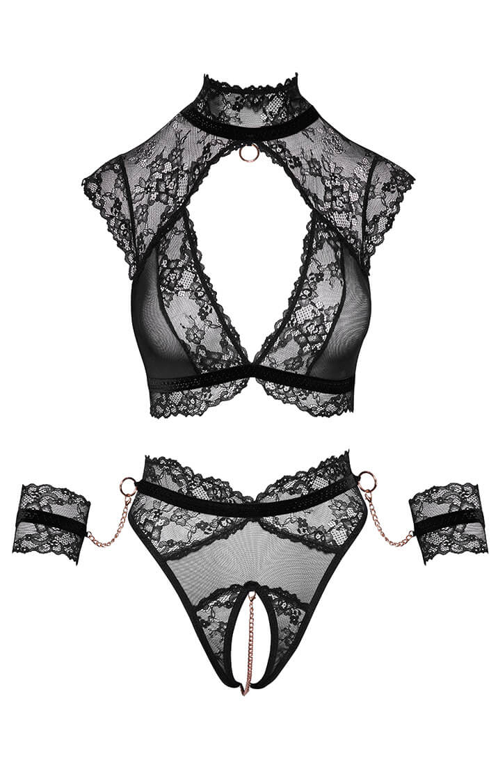 Soft bondage blonde lingeri med restraints - No Control - COAX Copenhagen
