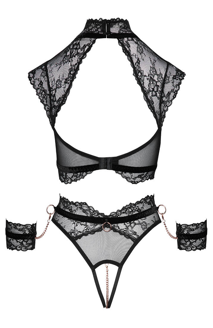 Soft bondage blonde lingeri med restraints - No Control - COAX Copenhagen