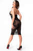 Sort blonde bodycon halterneck kjole - Heat of Submission - COAX Copenhagen