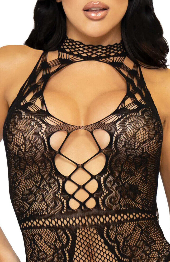 Sort bundløst bodysuit lingeri - Love Bound - COAX Copenhagen