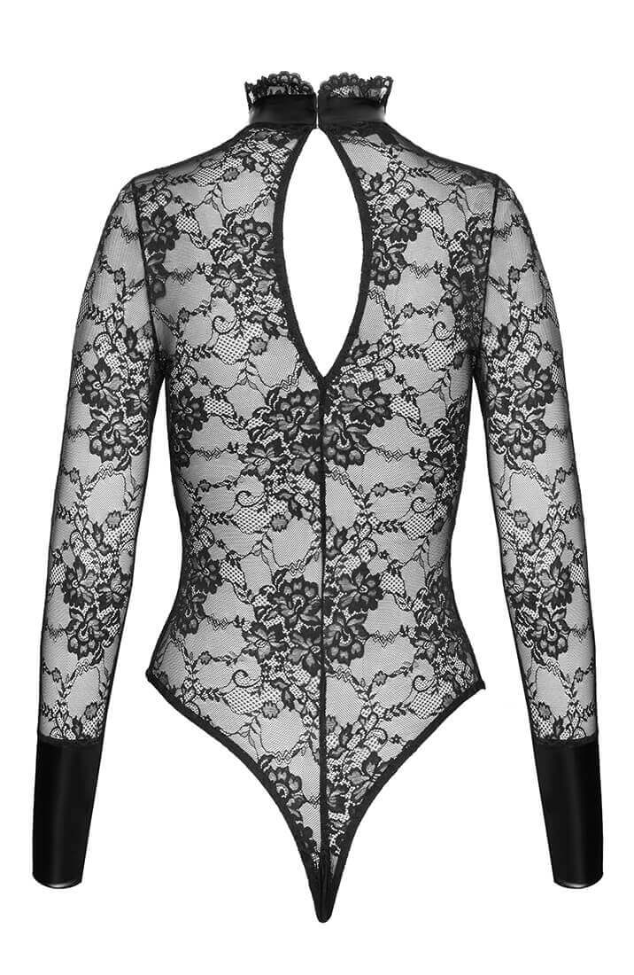 Sort bundløs blonde bodysuit med fetish detaljer fra COAX Copenhagen