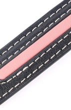 Indlæs billede til gallerivisning Sort faux læder butterfly choker &amp; snor - COAX Copenhagen