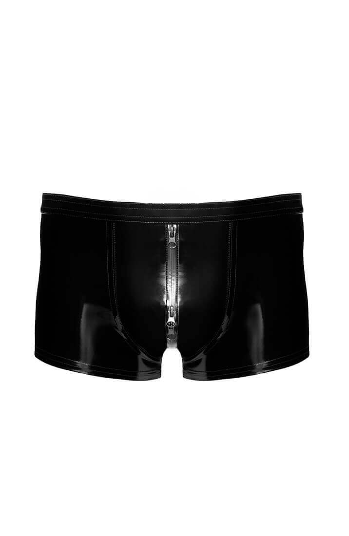 Sorte fetish boxershorts - style med harness eller t-shirt