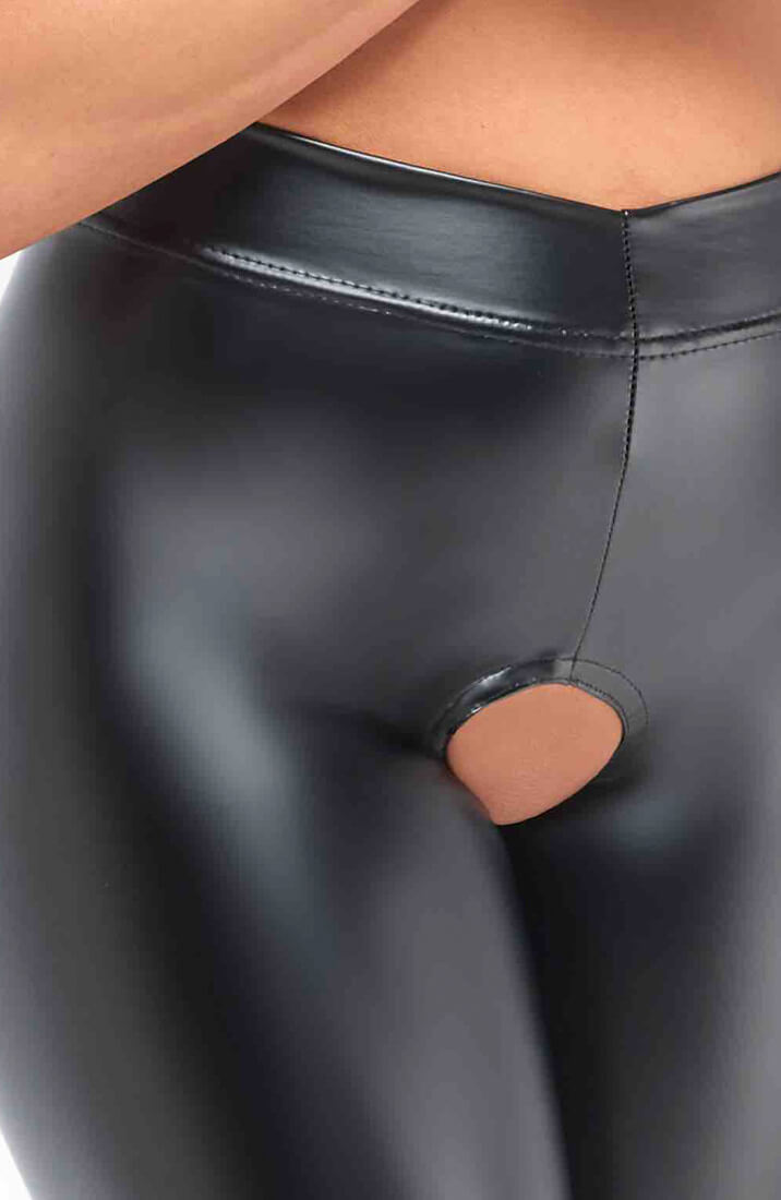 Bundløse wetlook leggings - Get Down - COAX Copenhagen