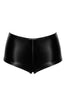 Sorte wetlook hotpants