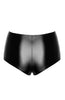 Sorte wetlook hotpants