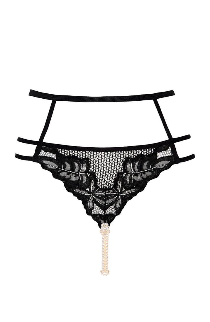 COAX Copenhagen trusse med dobbelt perlesnor og cage-straps