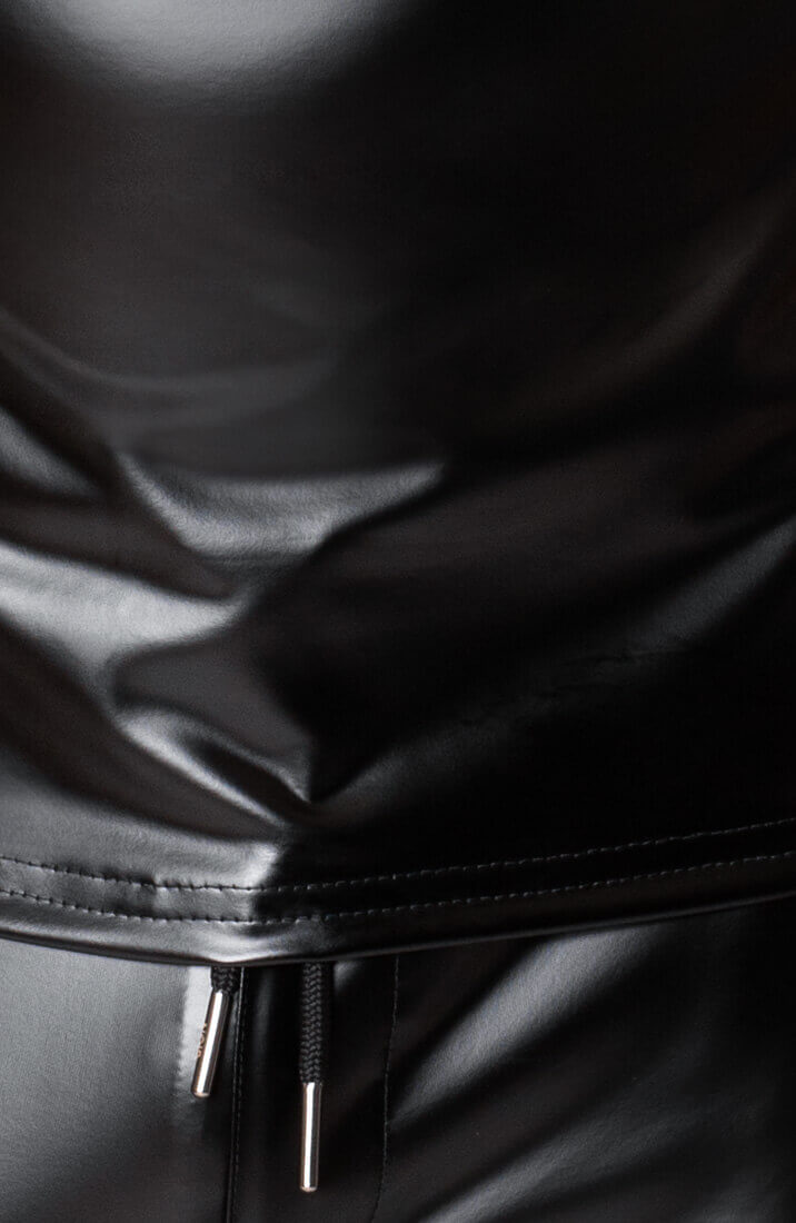 Wetlook hoodie uden ærmer - Dark Command - COAX Copenhagen